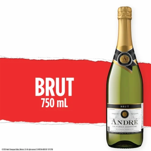 Andre Champagne Cellars Brut Sparkling white blend bottle