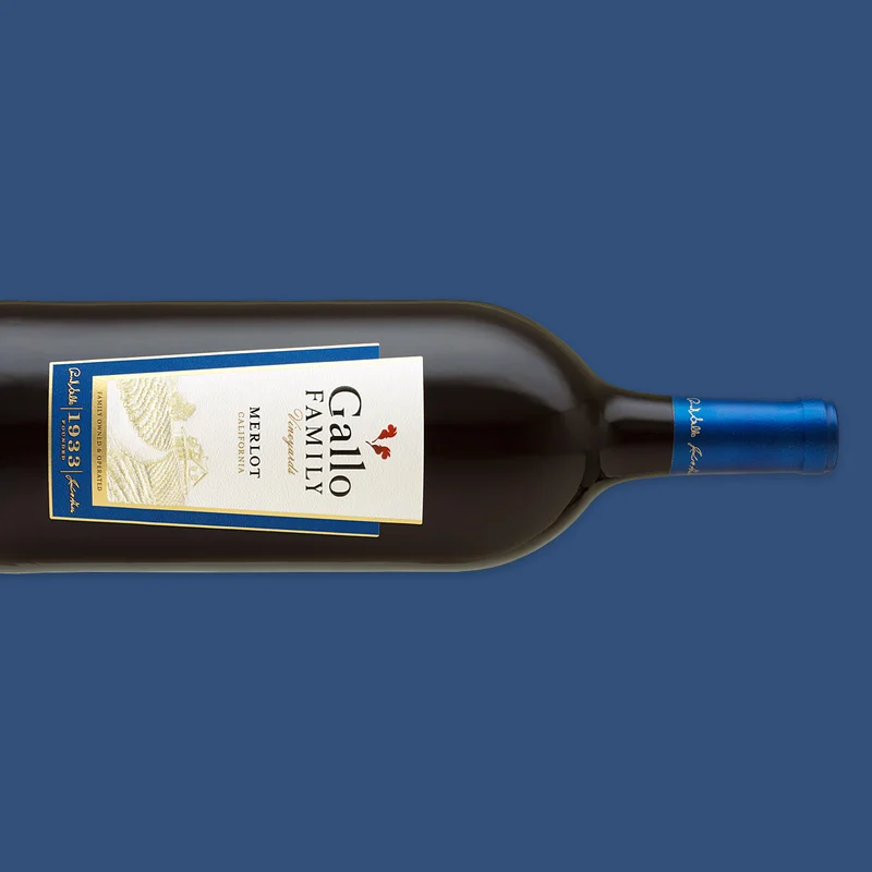 Gallo Merlot 750 Ml front bottle