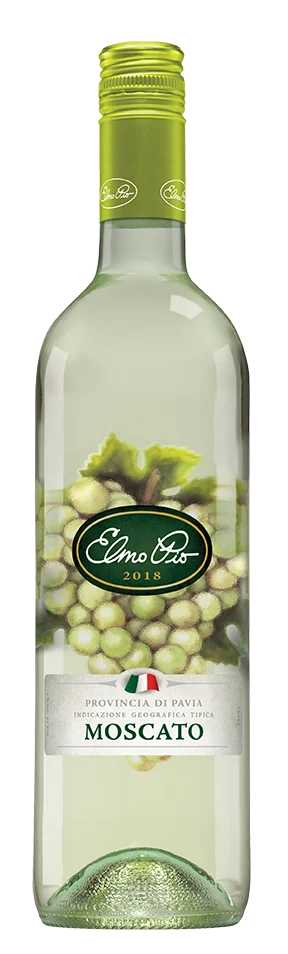 Elmo Pio / Pio Imports Moscato bottle