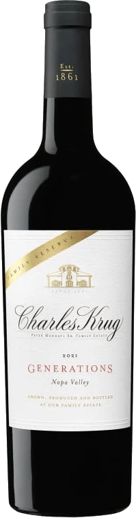 Charles Krug Red bottle
