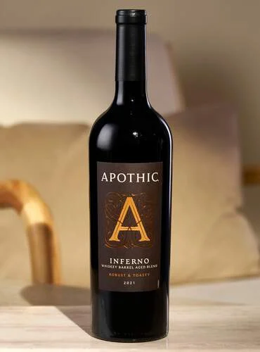 Apothic Inferno Red Blend bottle