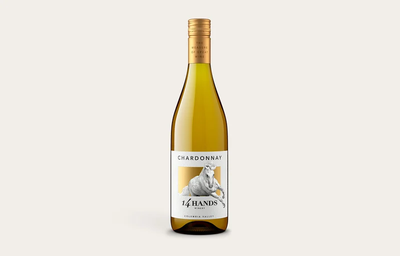 14 Hands Winery Chardonnay bottle