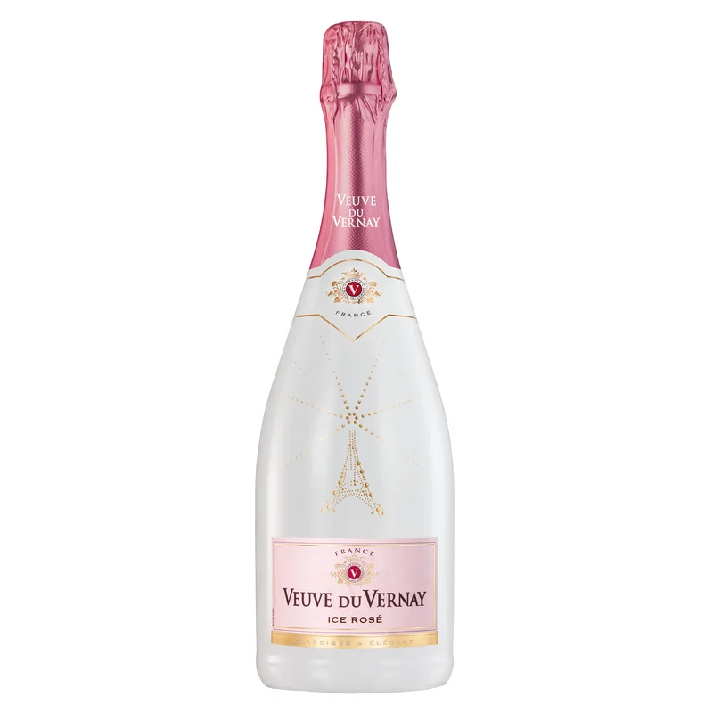 Veuve du Vernay Ice Rose Sparkling rose blend bottle