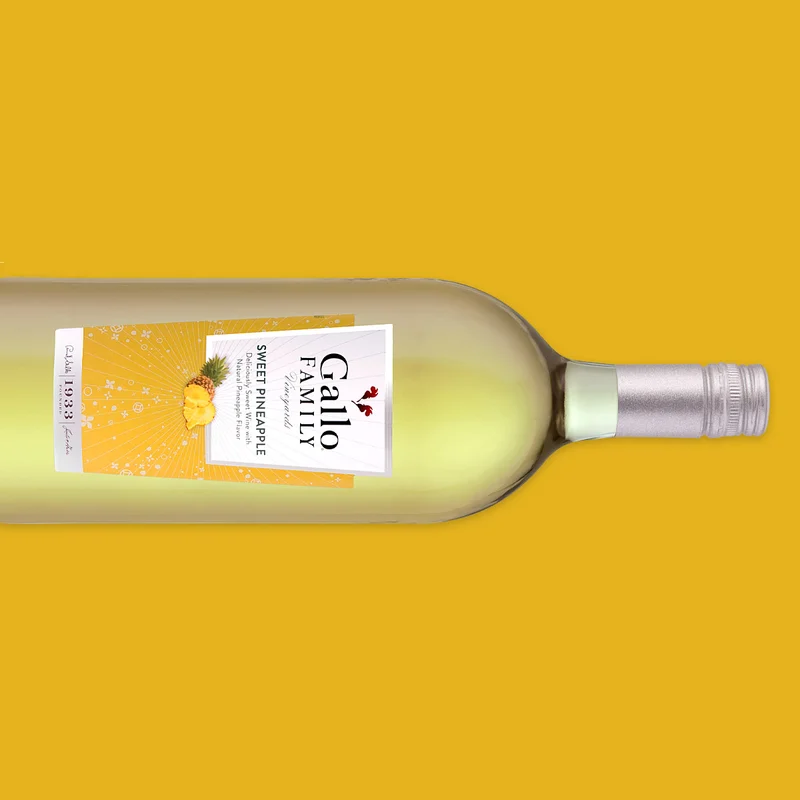 Gallo Family Vineyards Sweet Pineapple Fruit/Flavored Wine bottle