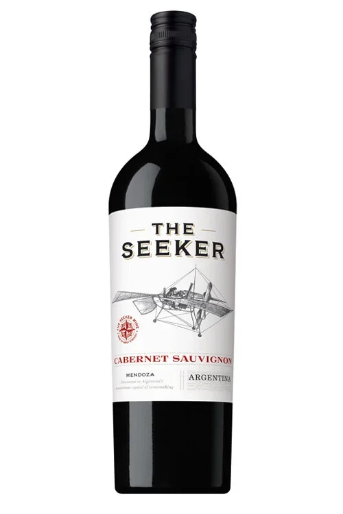 The Seeker Cabernet Sauvignon bottle
