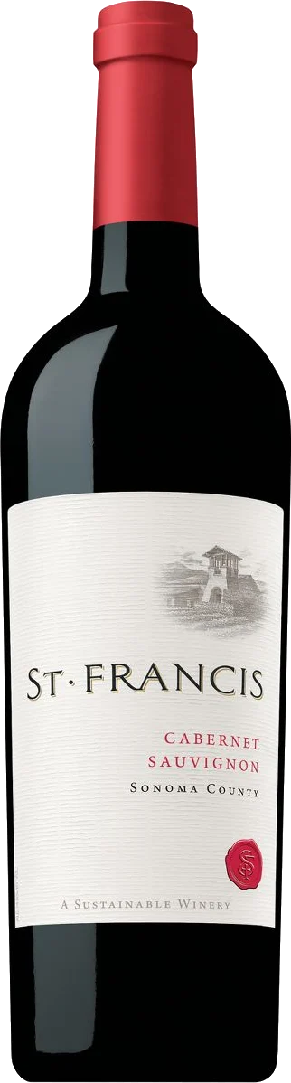 St. Francis Winery & Vineyards Cabernet Sauvignon bottle