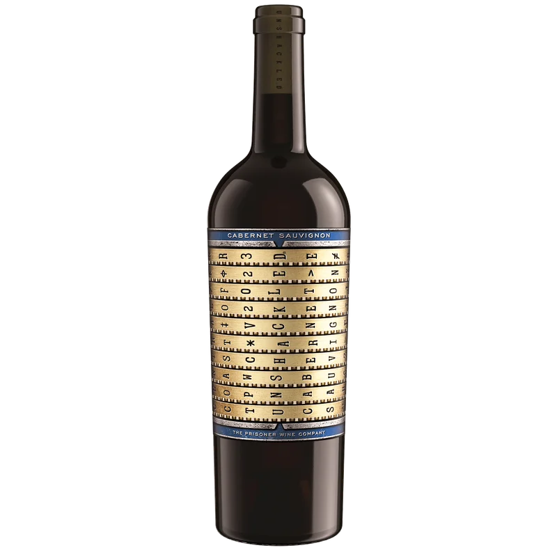 The Prisoner Wine Company / Unshackled Cabernet Sauvignon bottle