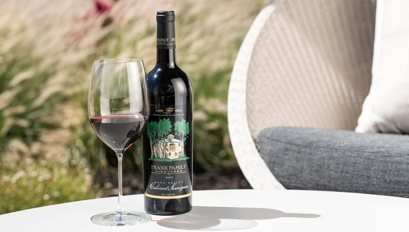Frank Family Cabernet Sauvignon 750 Ml front bottle