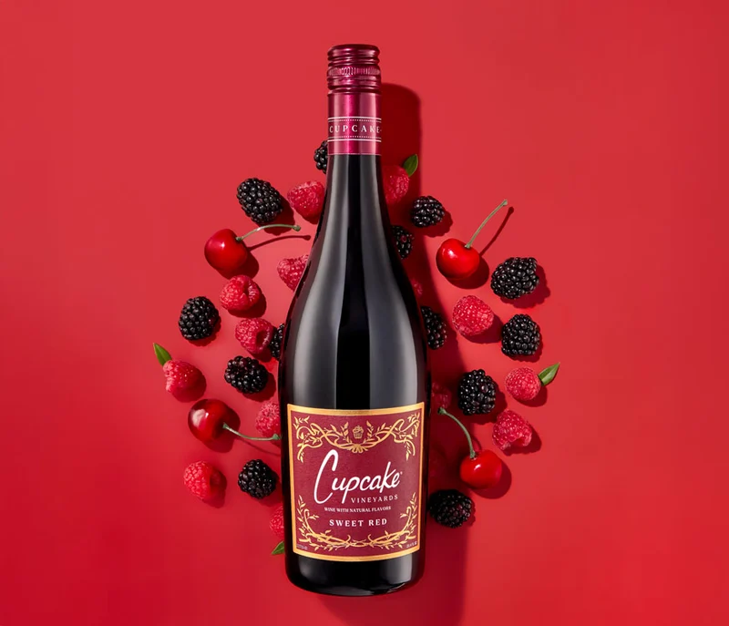 Cupcake Vineyards Sweet Red bottle