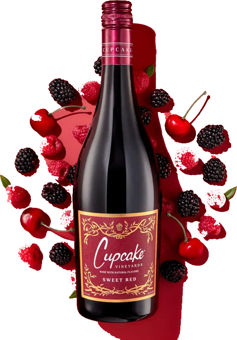 Cupcake Vineyards Sweet Red bottle
