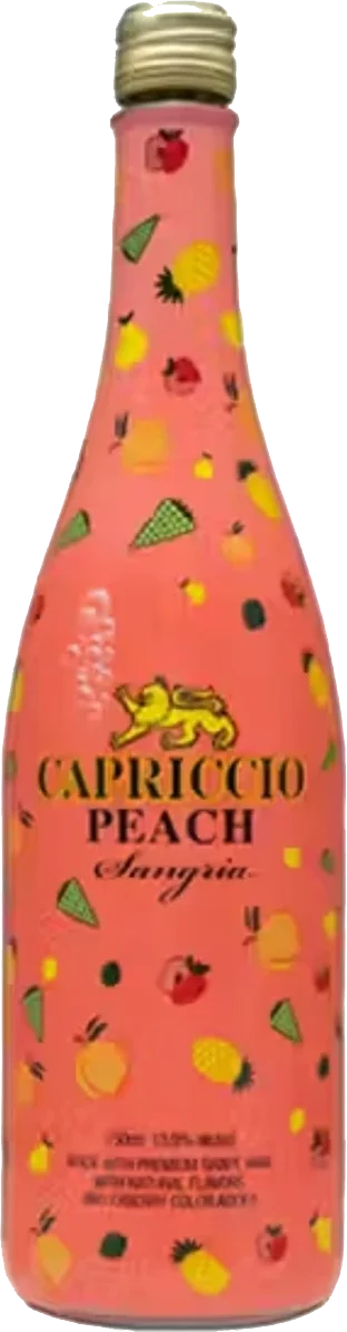 Capriccio Sangria Peach bottle