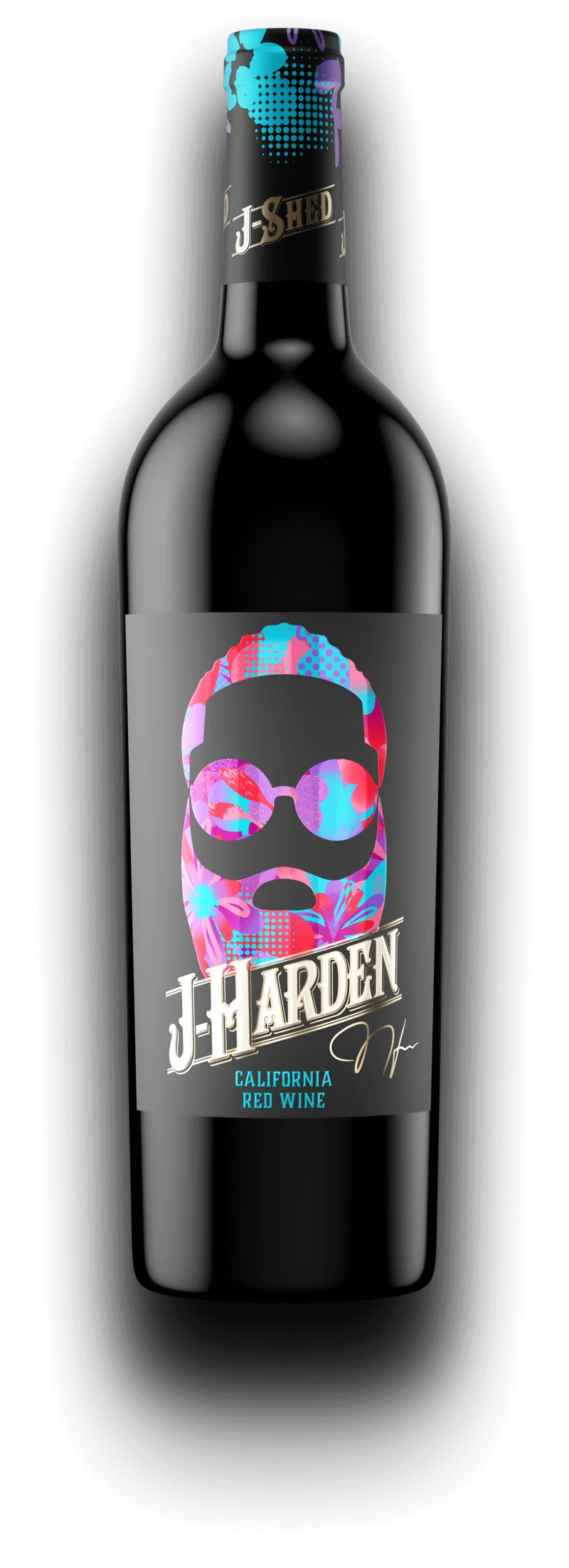 J. Harden Red Blend 750 Ml front bottle
