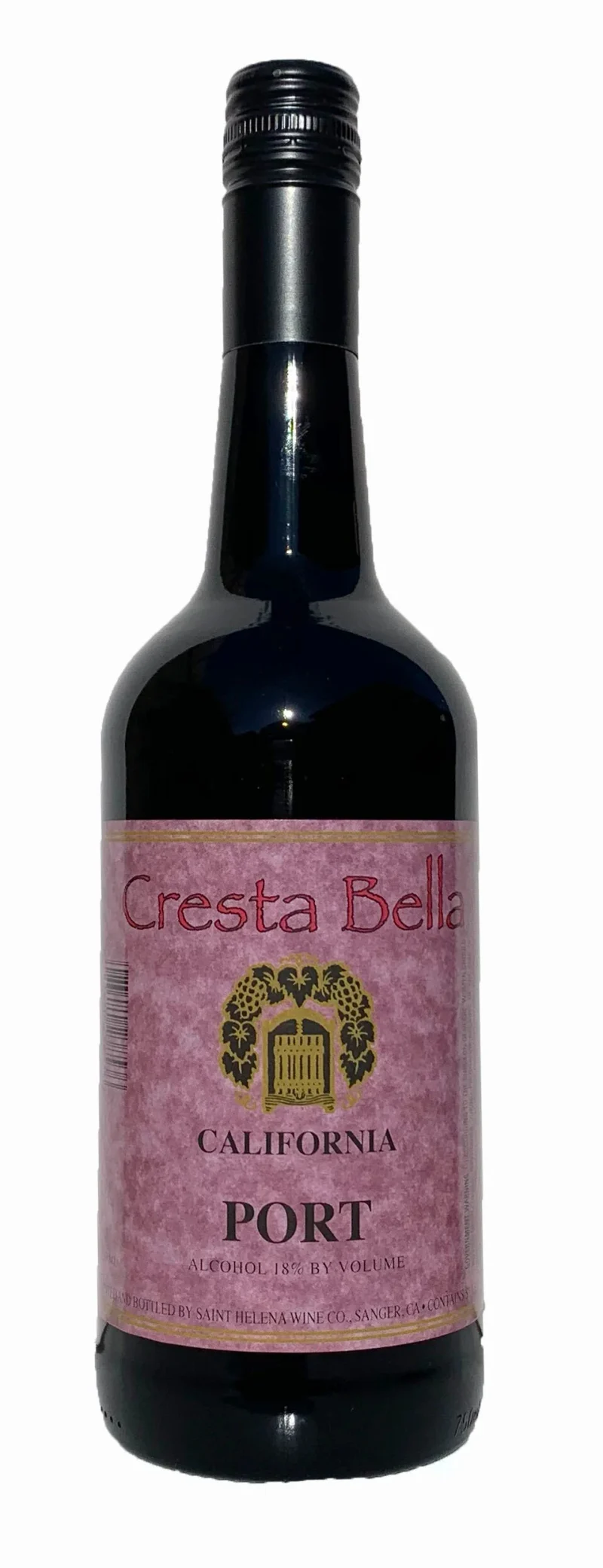 Cresta Bella Port bottle