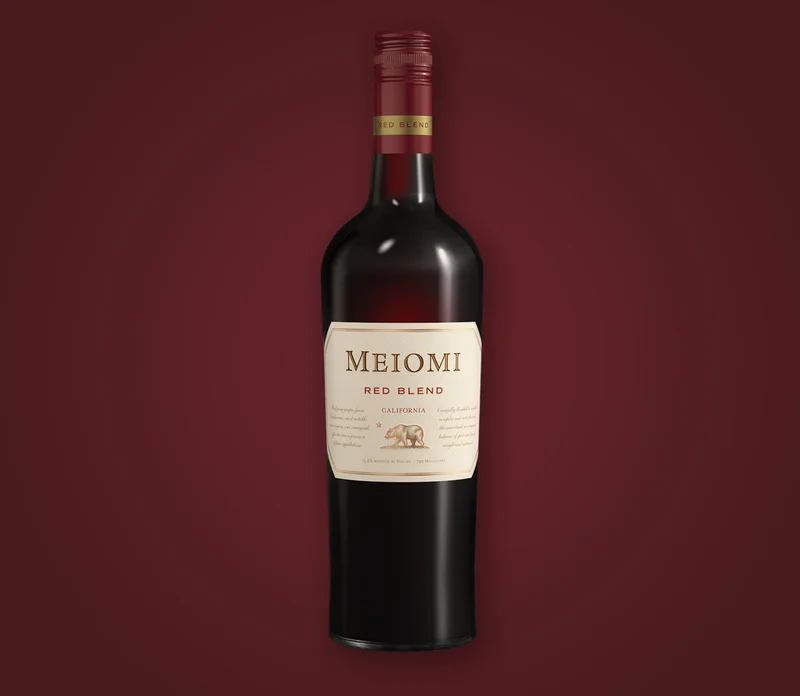 Meiomi Red 750 Ml front bottle