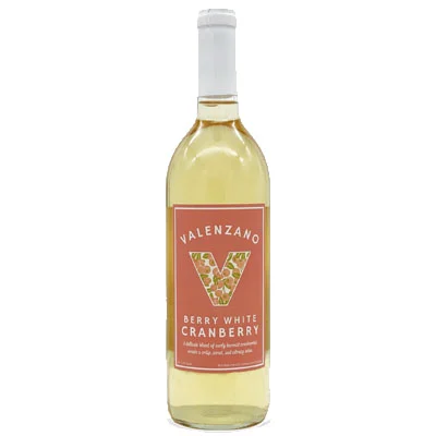 Valenzano Family Winery Berry White Cranb bottle