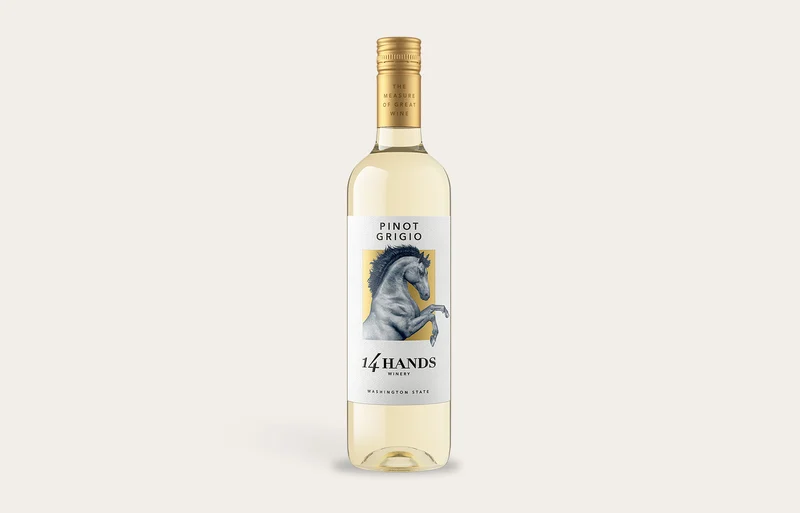 14 Hands Pinot Grigio 750 Ml front bottle