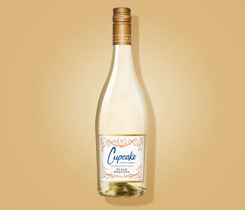 Cupcake Sweet Peach 750 Ml front bottle