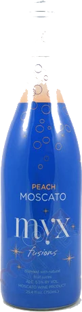 MYX Fusions Peach Sangria bottle