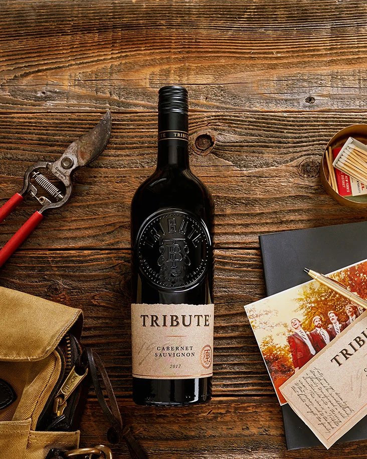 Tribute Wines Cabernet Sauvignon bottle