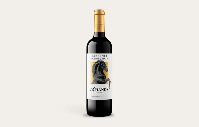 14 Hands Cabernet Sauvignon 750 Ml front bottle