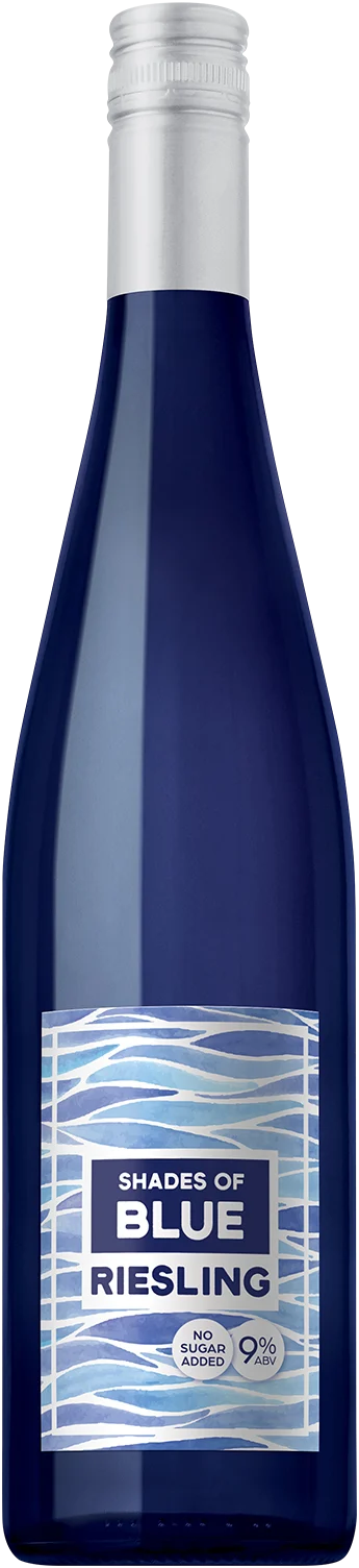 Shades Wine Of Blue Riesling bottle