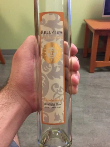 Bellview Winery Vidal Blanc bottle