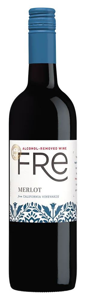 FRE Wines Merlot Na bottle